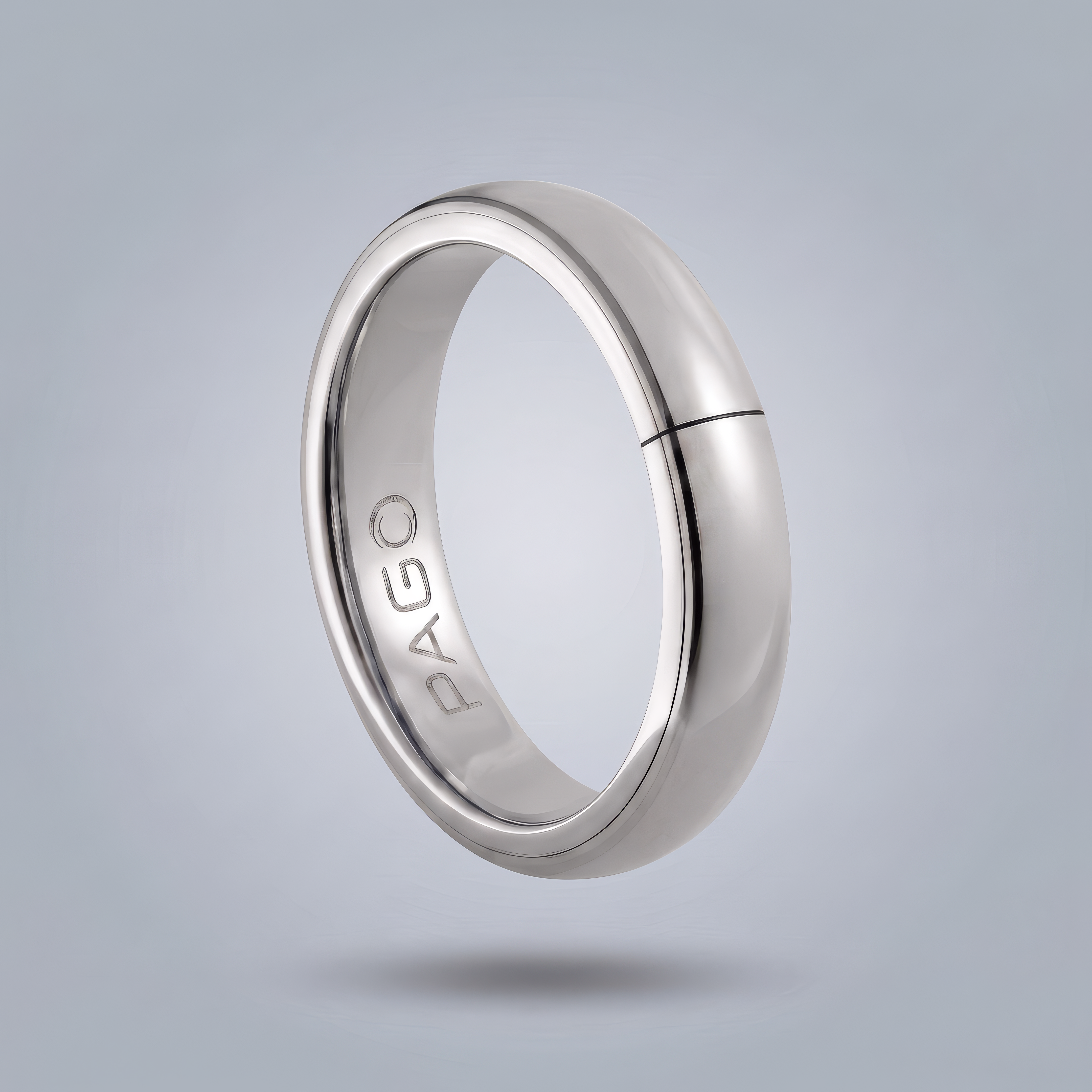 PAGO Slim Plata Brillante
