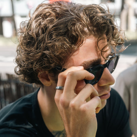 Slim Silver Rough PAGO