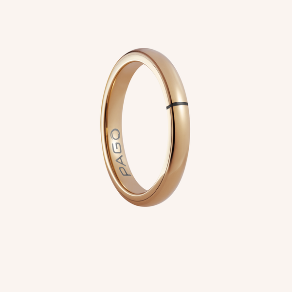 Ultra Slim Rosé Gold Shiny PAGO